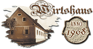 Wirtshaus Anno 1908 - Obenaus Logo